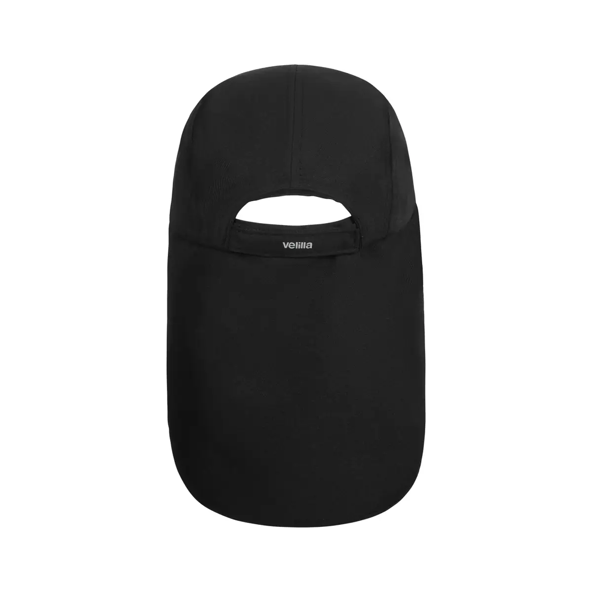 Gorra con cubrenucas Velilla 104001 4 Gorra con cubrenucas Velilla 104001 Negro, vista trasera