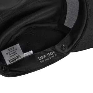 Gorra con cubrenucas Velilla 104001 Negro, detalle de banda interior
