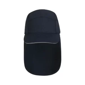 Gorra con cubrenucas Velilla 104001 Azul navy, vista frontal