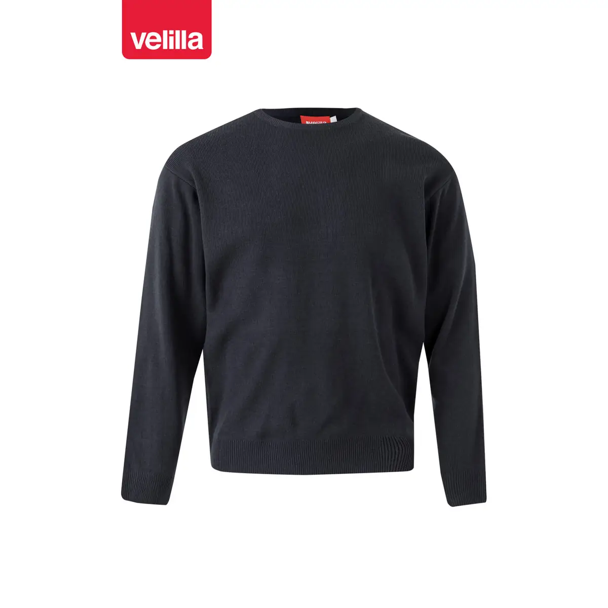 Jersey punto fino cuello redondo Velilla 105 1 Jersey punto fino cuello redondo Velilla 105 Azul marino, vista frontal