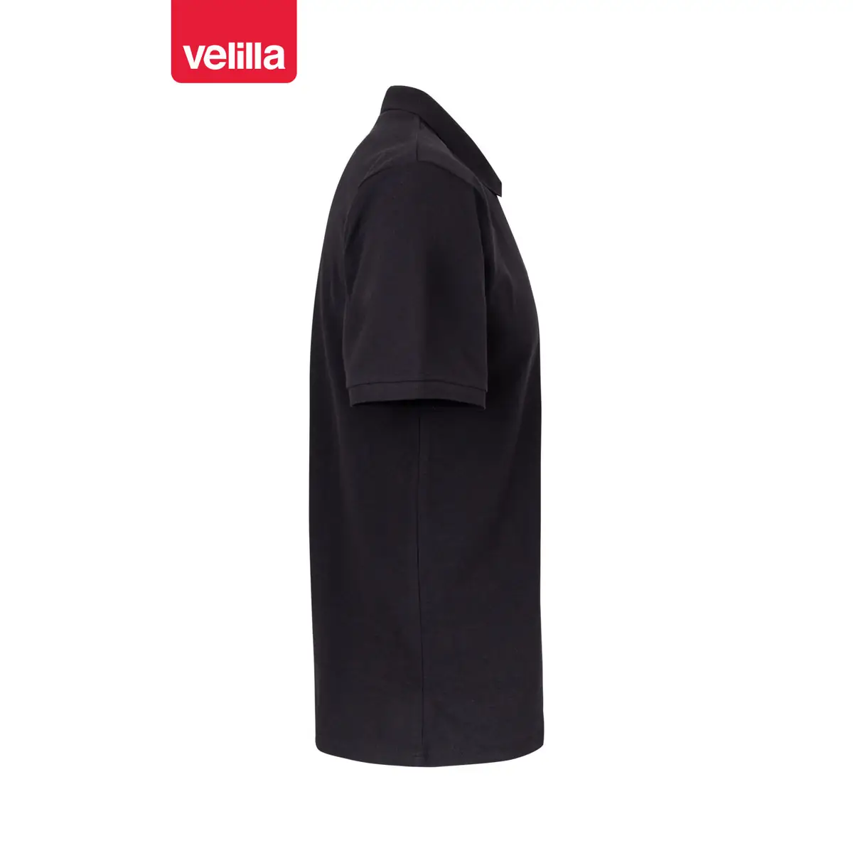 Polo manga corta Velilla 105502 11 Polo manga corta Velilla 105502 Negro, vista lateral