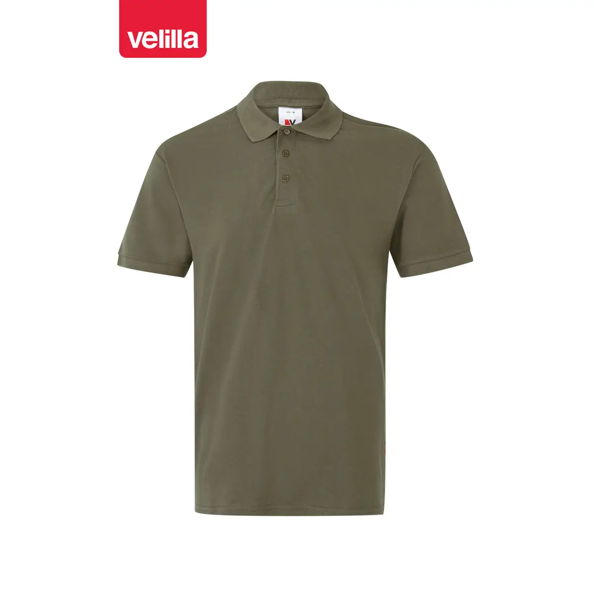 Polo manga corta Velilla 105502 34 Polo manga corta Velilla 105502 Verde caza, vista frontal