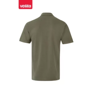 Polo manga corta Velilla 105502 Verde caza, vista trasera