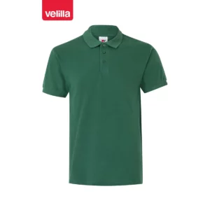 Polo manga corta Velilla 105502 Verde bosque, vista frontal