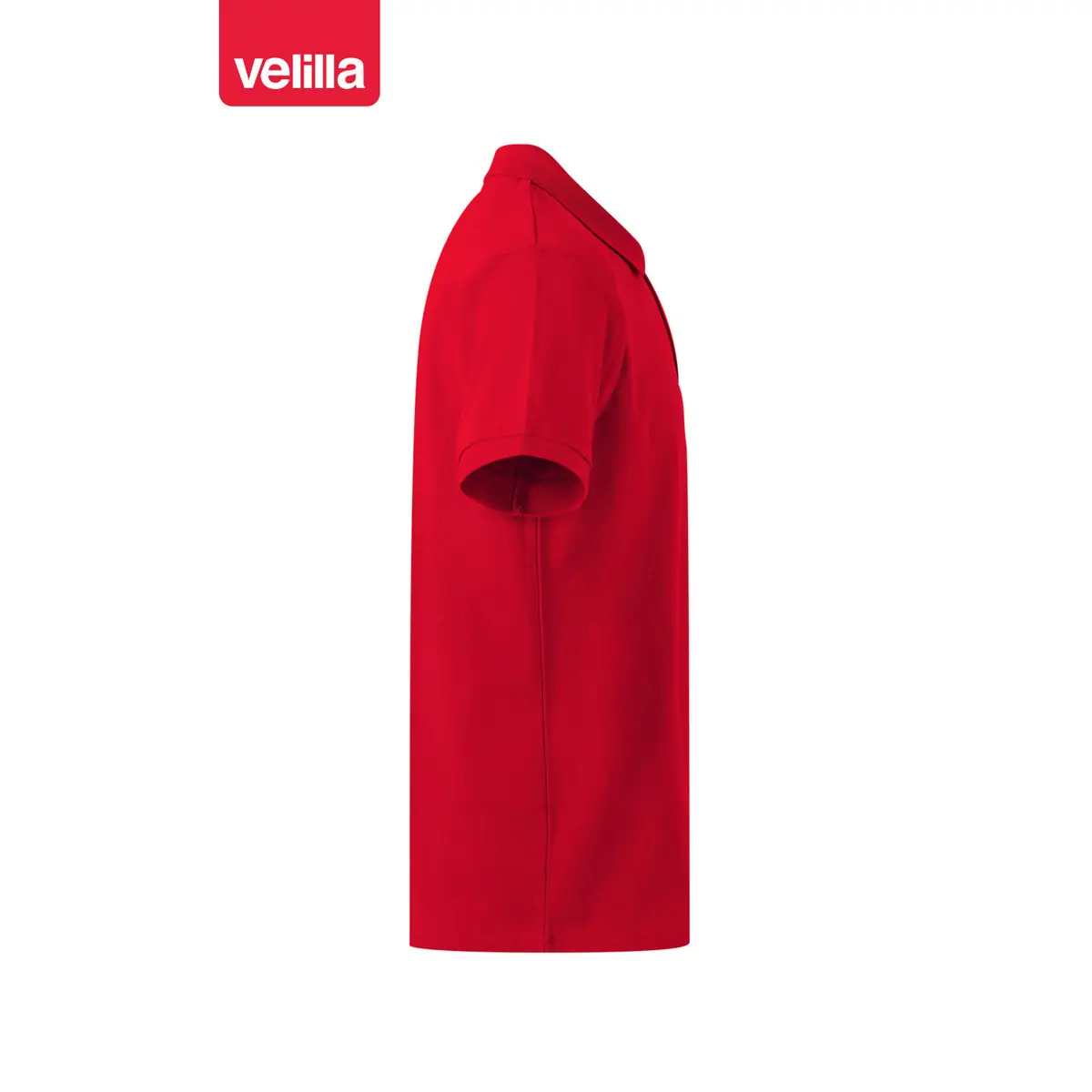 Polo manga corta Velilla 105502 41 Polo manga corta Velilla 105502 Rojo, vista lateral