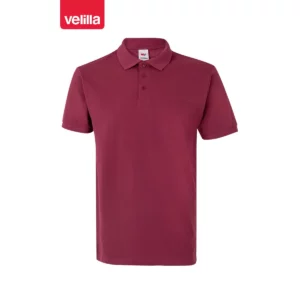 Polo manga corta Velilla 105502 Granate, vista frontal