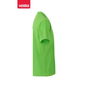 Polo manga corta Velilla 105502 Verde lima, vista lateral