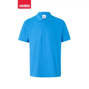 Polo manga corta Velilla 105502 Turquesa, vista frontal