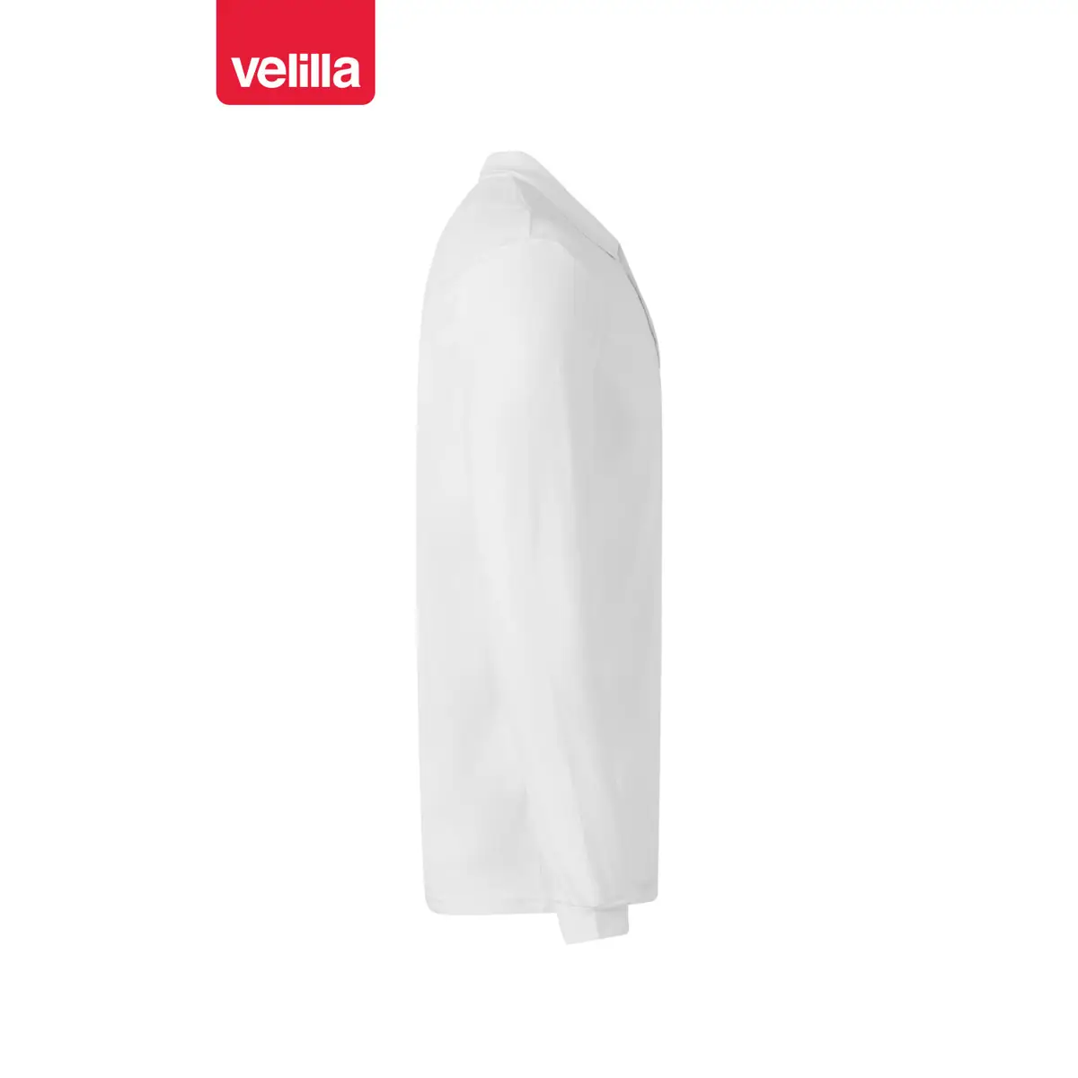 Polo manga larga Velilla 105503 2 Polo manga larga Velilla 105503 Blanco, vista lateral
