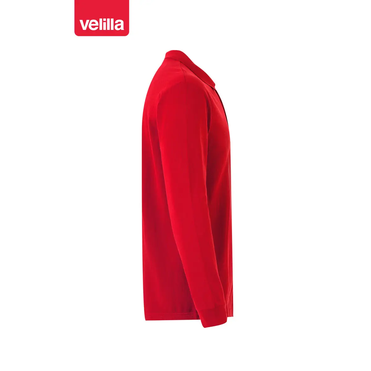 Polo manga larga Velilla 105503 29 Polo manga larga Velilla 105503 Rojo, vista lateral