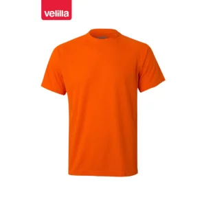 Camiseta técnica Velilla 105506 Naranja flúor, vista frontal