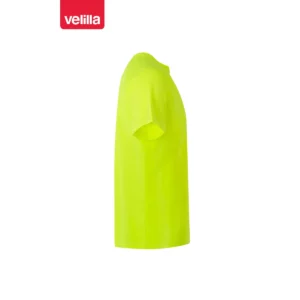 Camiseta técnica Velilla 105506 Amarillo flúor, vista lateral