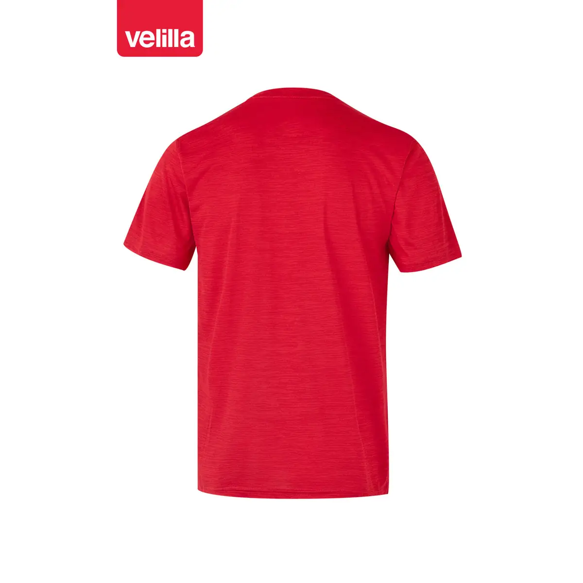 Camiseta técnica jaspeada Velilla 105507 9 Camiseta técnica jaspeada Velilla 105507 Rojo jaspeado, vista trasera