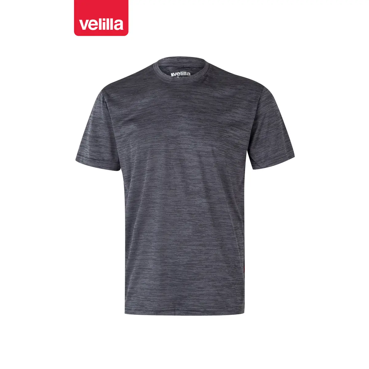 Camiseta técnica jaspeada Velilla 105507 1 Camiseta técnica jaspeada Velilla 105507 Gris oscuro jaspeado, vista frontal