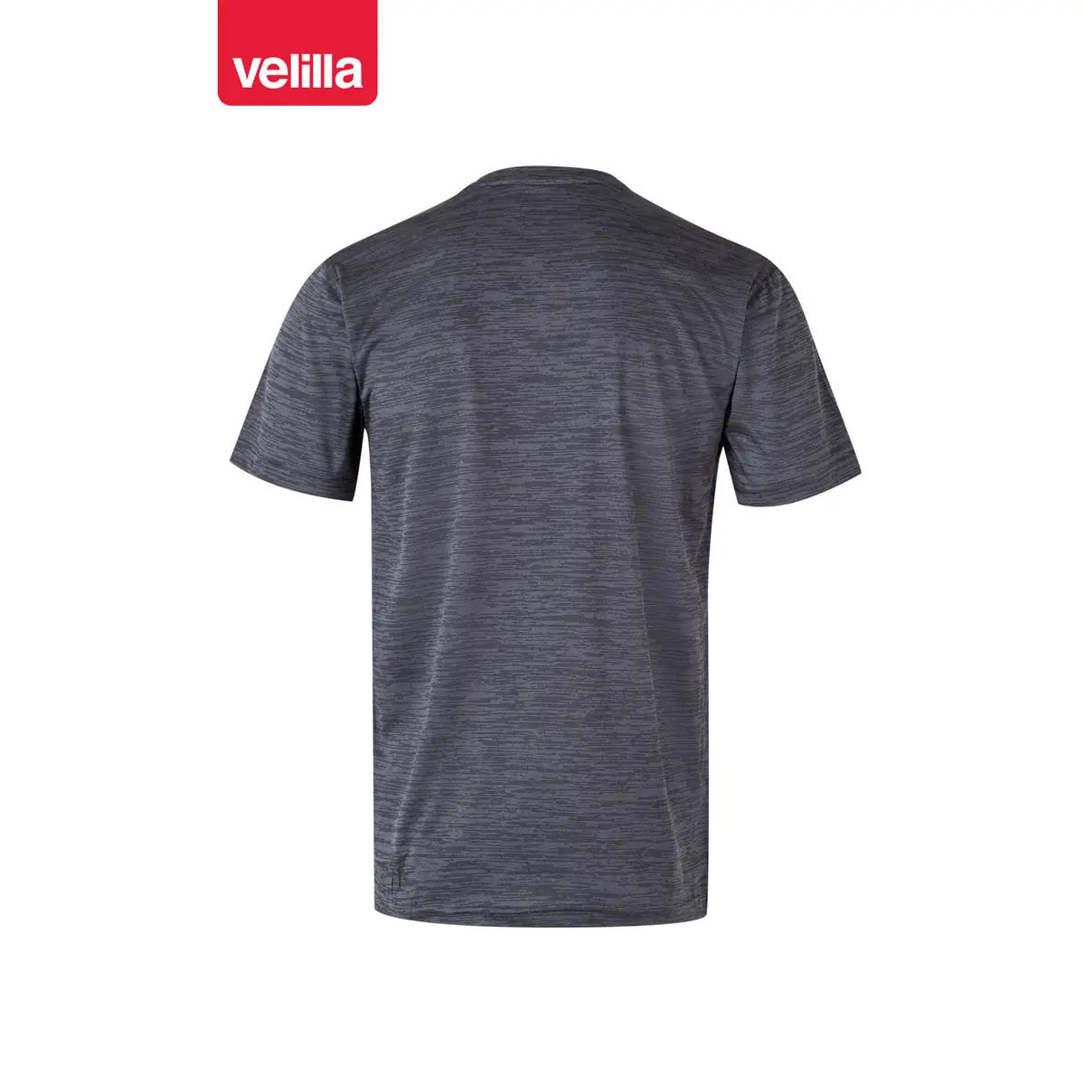 Camiseta técnica jaspeada Velilla 105507 3 Camiseta técnica jaspeada Velilla 105507 Gris oscuro jaspeado, vista trasera