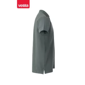 Polo stretch manga corta hombre Velilla 105508S Gris, vista lateral