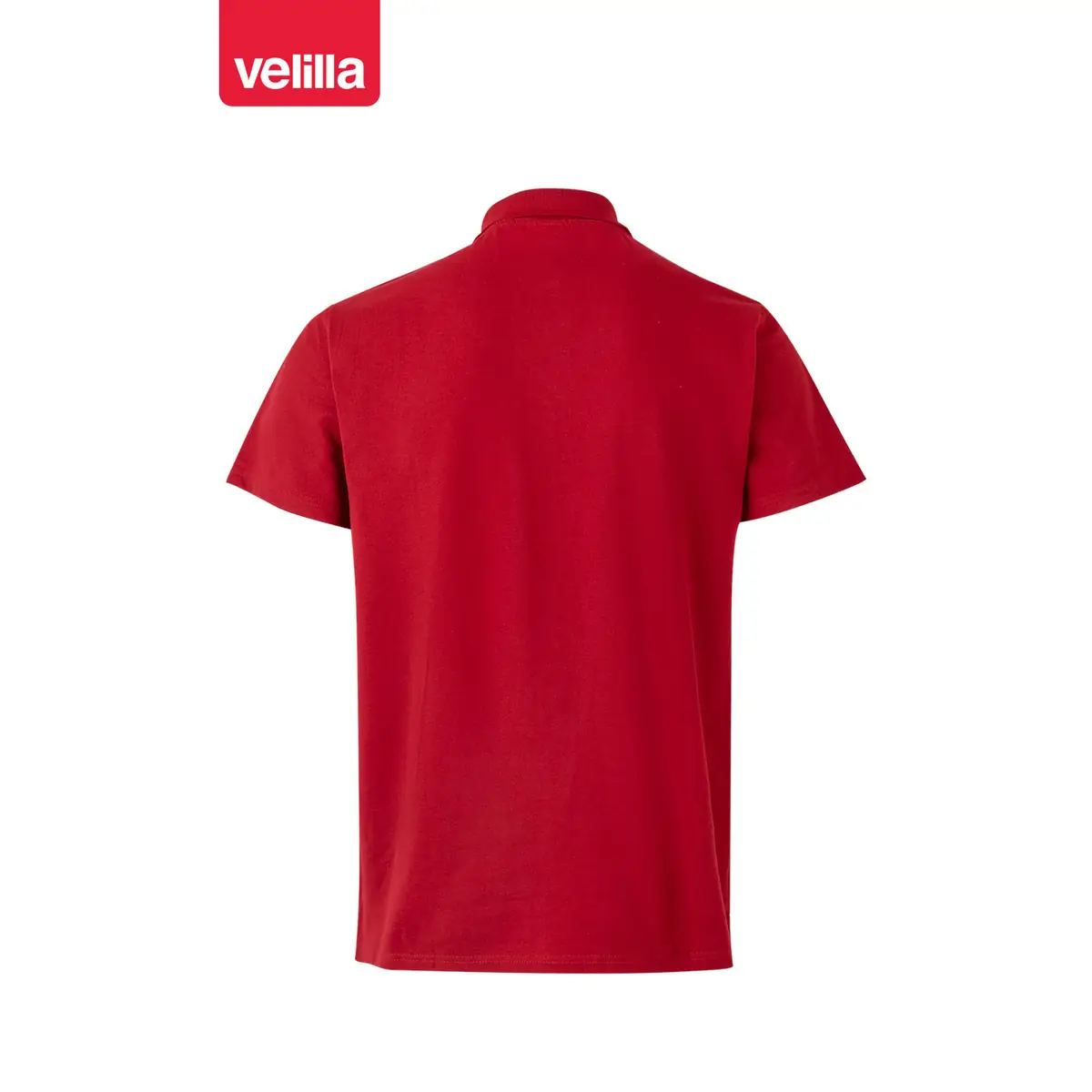 Polo stretch manga corta hombre Velilla 105508S 15 Polo stretch manga corta hombre Velilla 105508S Rojo, vista trasera
