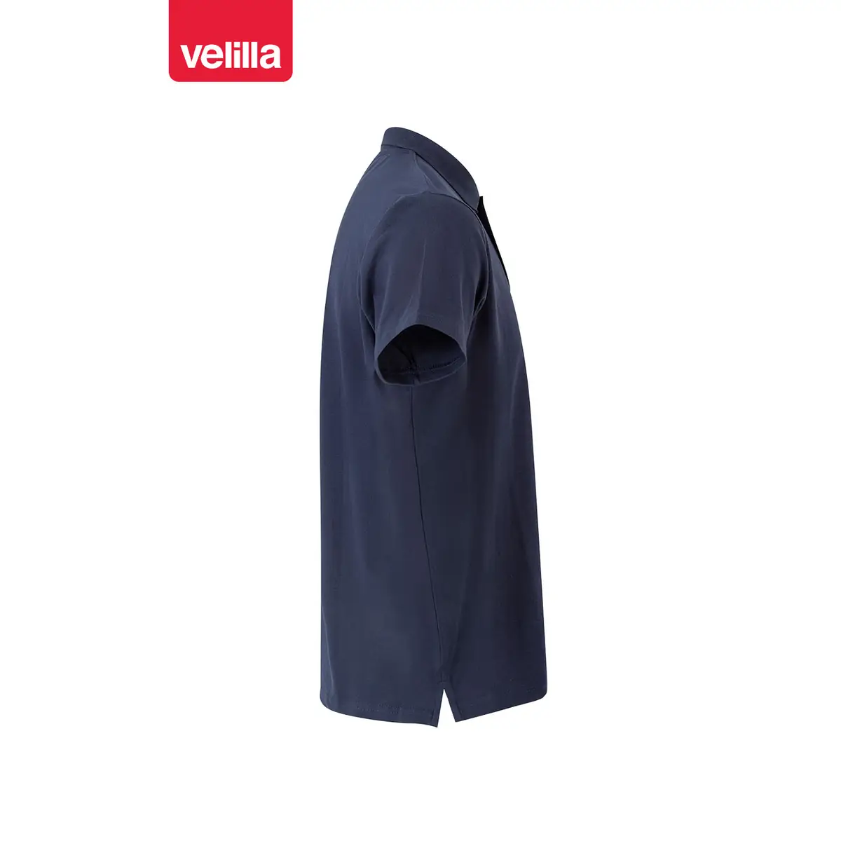 Polo stretch manga corta hombre Velilla 105508S 11 Polo stretch manga corta hombre Velilla 105508S Azul navy, vista lateral