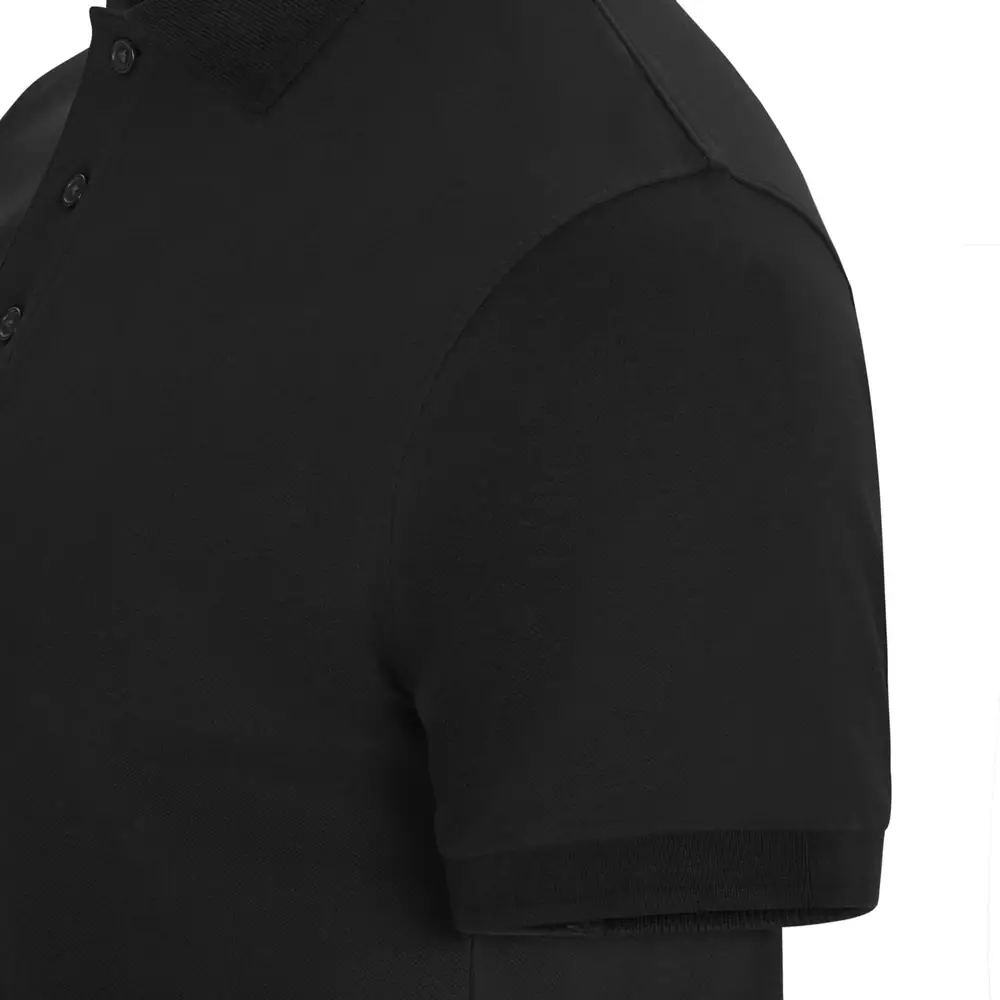 Polo OCS manga corta hombre Velilla 105510S 20 Polo OCS manga corta hombre Velilla 105510S Negro, detalle de manga y hombro