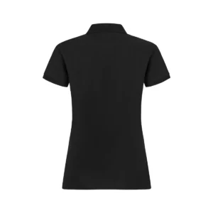 Polo OCS manga corta mujer Velilla 105510SW Negro, vista trasera