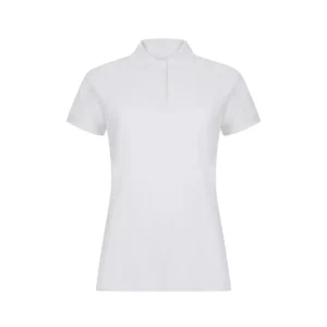 Polo OCS manga corta mujer Velilla 105510SW Blanco, vista frontal