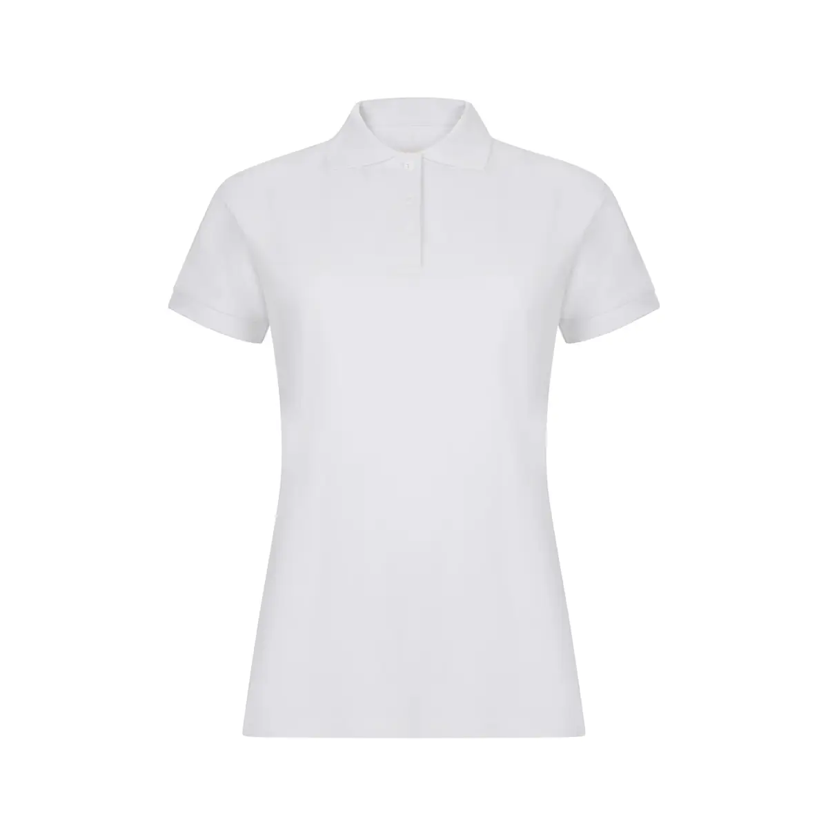 Polo OCS manga corta mujer Velilla 105510SW 1 Polo OCS manga corta mujer Velilla 105510SW Blanco, vista frontal