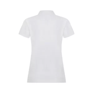 Polo OCS manga corta mujer Velilla 105510SW Blanco, vista trasera