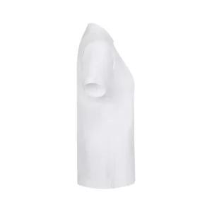 Polo OCS manga corta mujer Velilla 105510SW Blanco, vista lateral opuesta