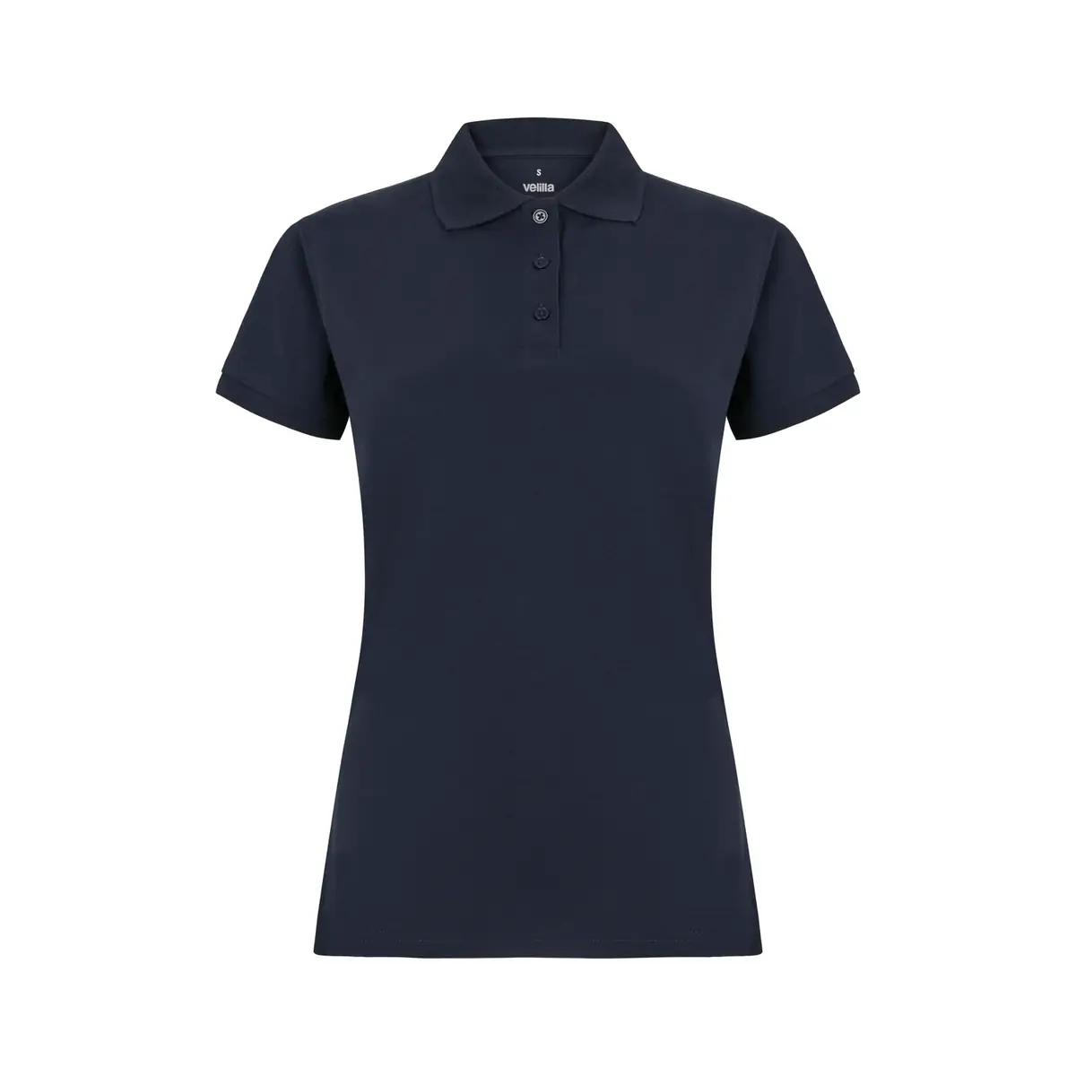 Polo OCS manga corta mujer Velilla 105510SW 9 Polo OCS manga corta mujer Velilla 105510SW Azul navy, vista frontal