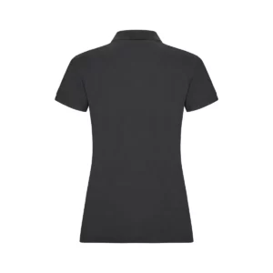 Polo OCS manga corta mujer Velilla 105510SW Gris antracita, vista trasera