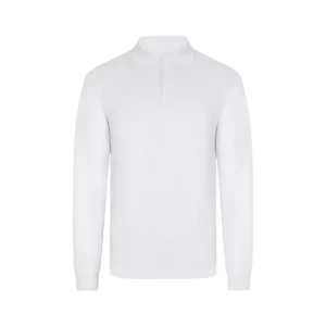 Polo OCS manga larga hombre Velilla 105511S Blanco, vista frontal