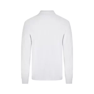 Polo OCS manga larga hombre Velilla 105511S Blanco, vista trasera