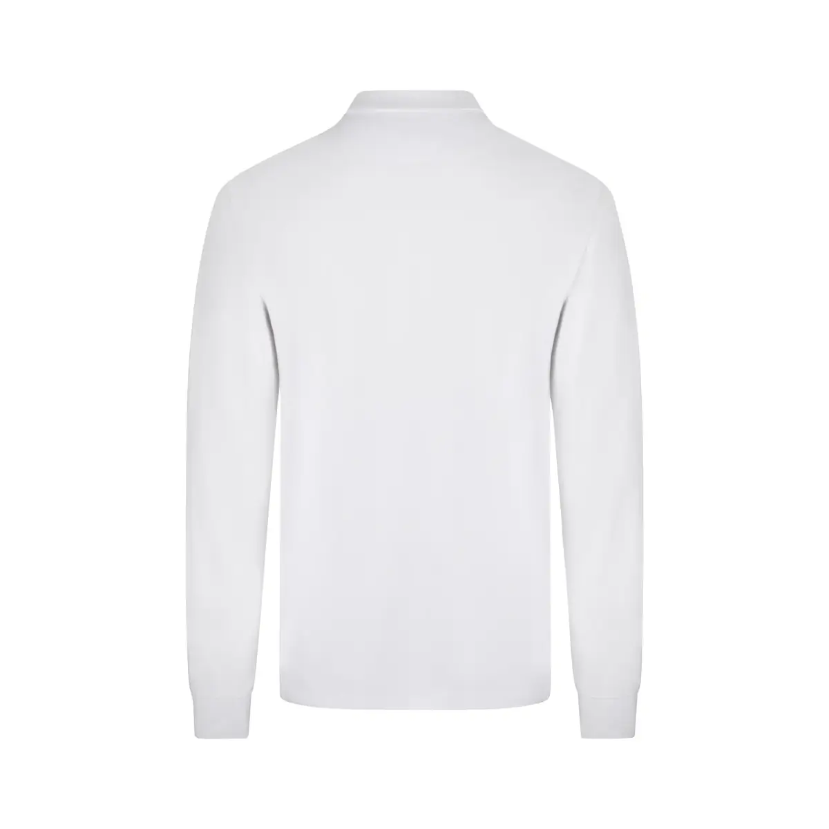 Polo OCS manga larga hombre Velilla 105511S 4 Polo OCS manga larga hombre Velilla 105511S Blanco, vista trasera