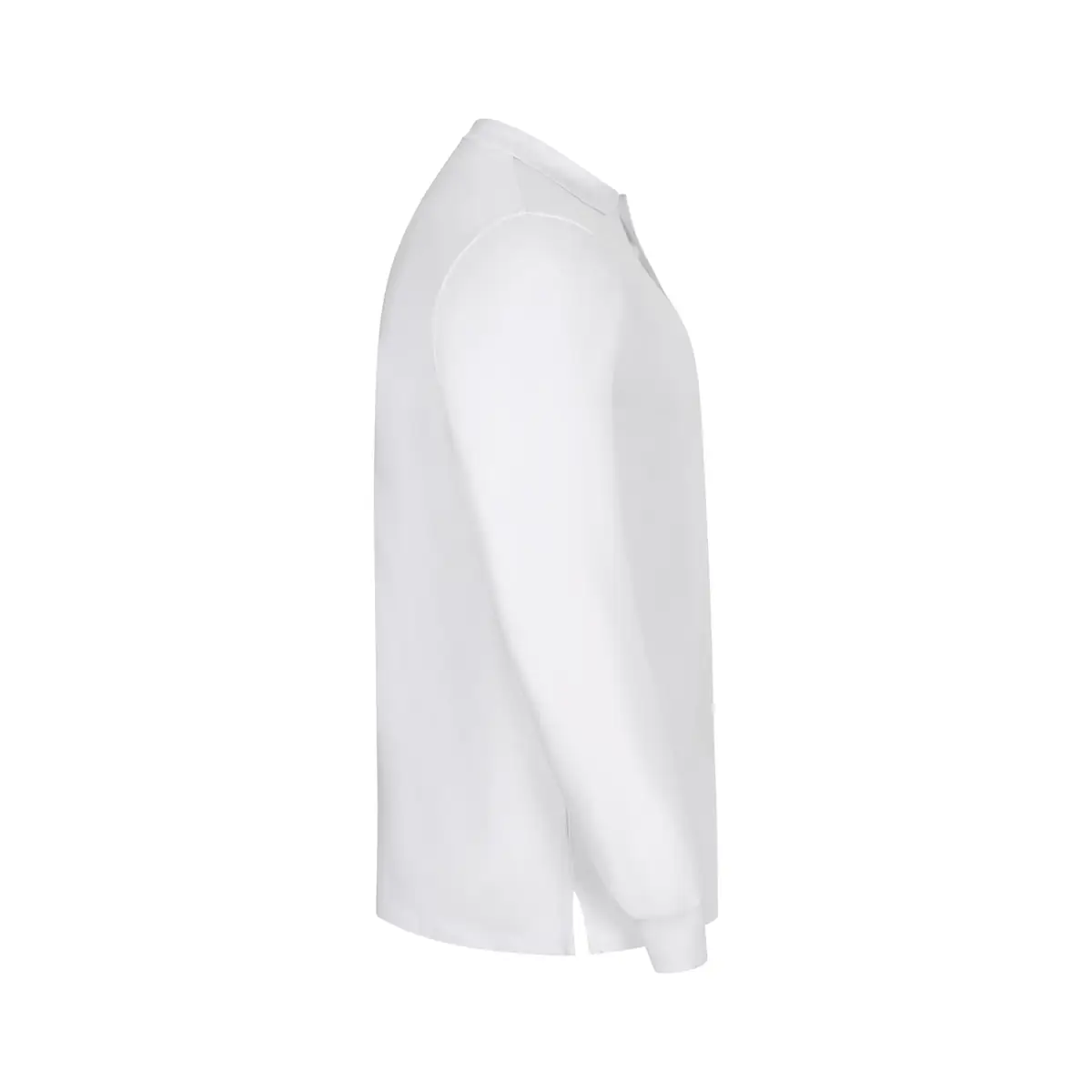 Polo OCS manga larga hombre Velilla 105511S 3 Polo OCS manga larga hombre Velilla 105511S Blanco, vista lateral opuesta