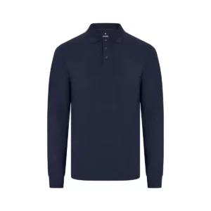 Polo OCS manga larga hombre Velilla 105511S Azul navy, vista frontal