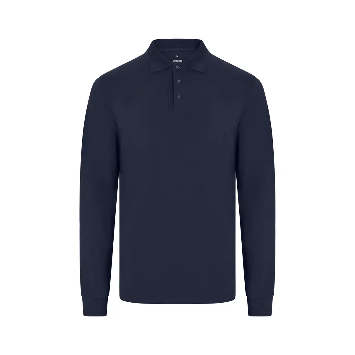 Polo OCS manga larga hombre Velilla 105511S 9 Polo OCS manga larga hombre Velilla 105511S Azul navy, vista frontal
