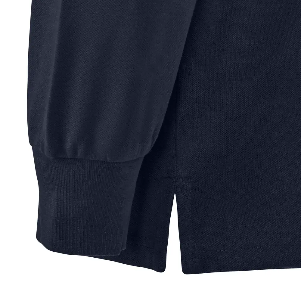 Polo OCS manga larga hombre Velilla 105511S 22 Polo OCS manga larga hombre Velilla 105511S Azul navy, detalle de puño y abertura lateral