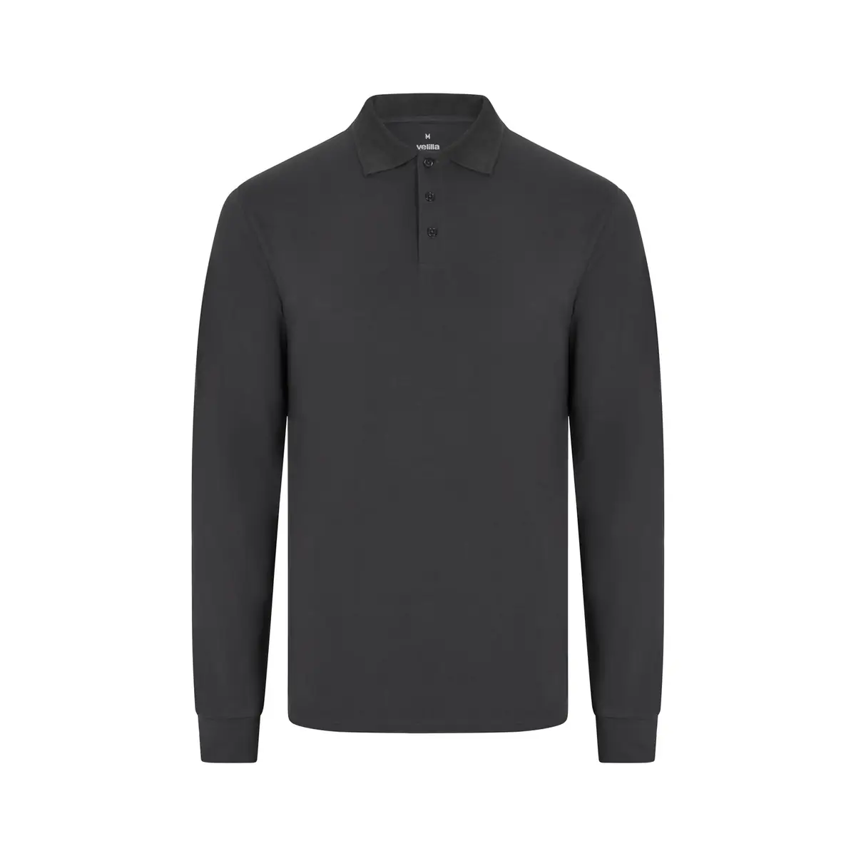 Polo OCS manga larga hombre Velilla 105511S 13 Polo OCS manga larga hombre Velilla 105511S Gris antracita, vista frontal