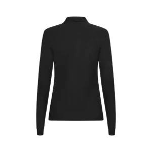Polo OCS manga larga mujer Velilla 105511SW Negro, vista trasera