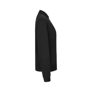 Polo OCS manga larga mujer Velilla 105511SW Negro, vista lateral opuesta