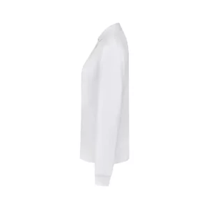 Polo OCS manga larga mujer Velilla 105511SW Blanco, vista lateral