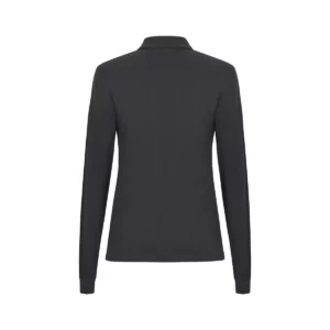 Polo OCS manga larga mujer Velilla 105511SW Gris antracita, vista trasera