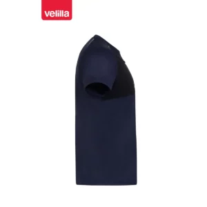 Camiseta técnica Velilla 105635 V.Dynamix Azul navy/Negro, vista lateral opuesta