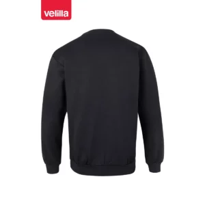 Sudadera cuello redondo Velilla 105701 Negro, vista trasera