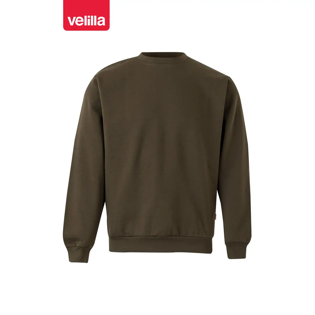 Sudadera cuello redondo Velilla 105701 29 Sudadera cuello redondo Velilla 105701 Verde caza, vista frontal
