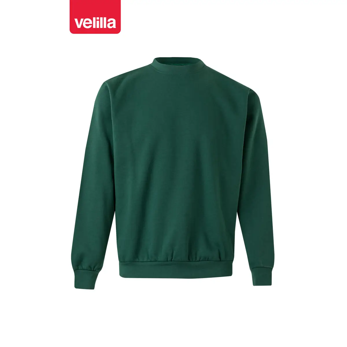 Sudadera cuello redondo Velilla 105701 26 Sudadera cuello redondo Velilla 105701 Verde bosque, vista frontal