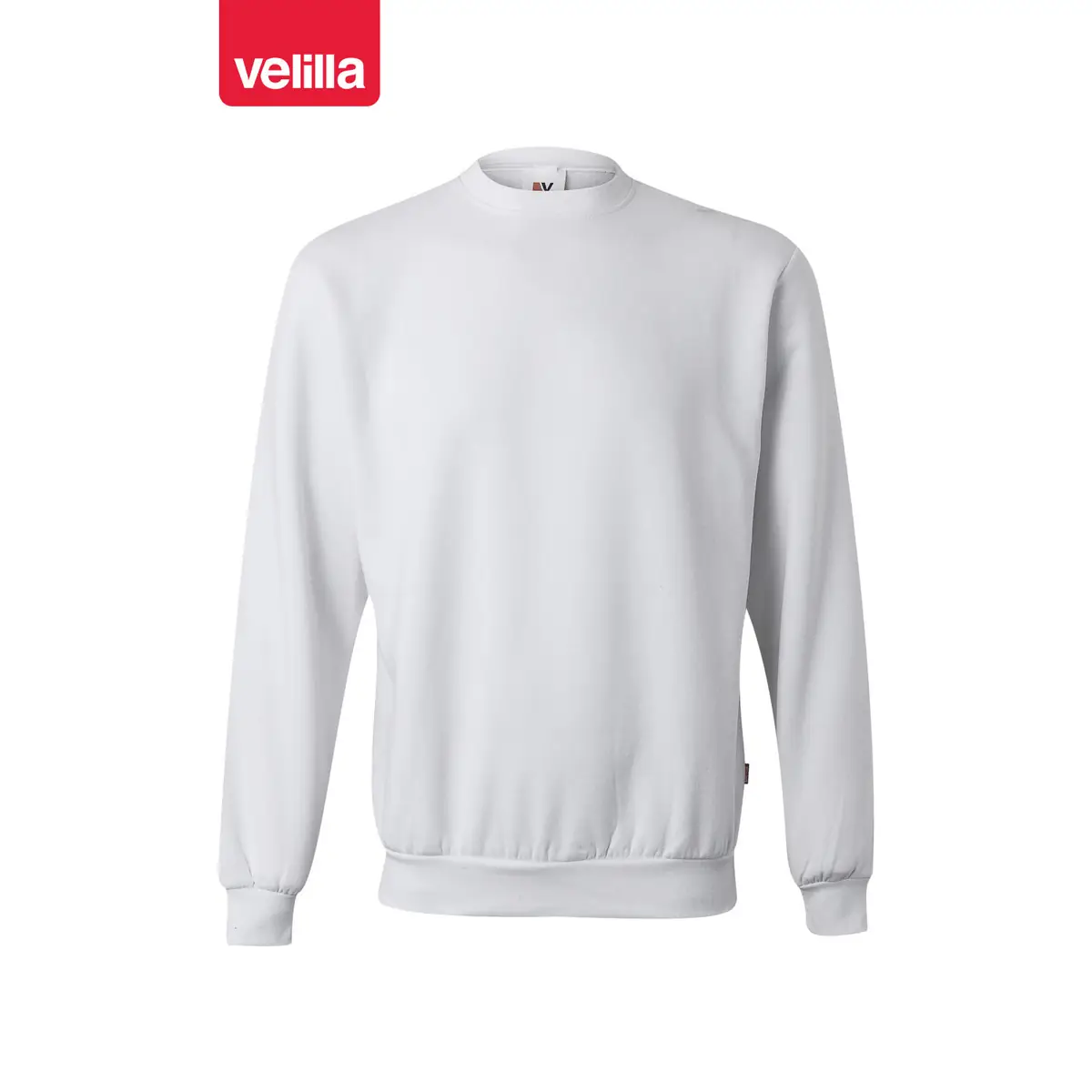Sudadera cuello redondo Velilla 105701 1 Sudadera cuello redondo Velilla 105701 Blanco, vista frontal