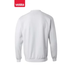 Sudadera cuello redondo Velilla 105701 Blanco, vista trasera