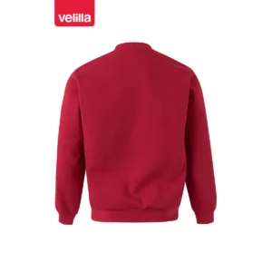 Sudadera cuello redondo Velilla 105701 Rojo, vista trasera