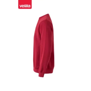 Sudadera cuello redondo Velilla 105701 Rojo, vista lateral